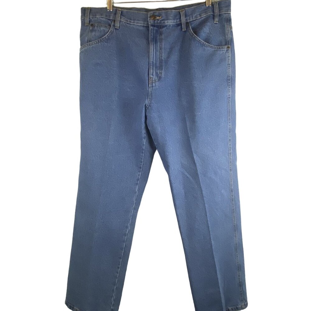 Rivet Supply Co. Classic Medium Wash Blue Jeans Men's Size 38x32 100% Cotton